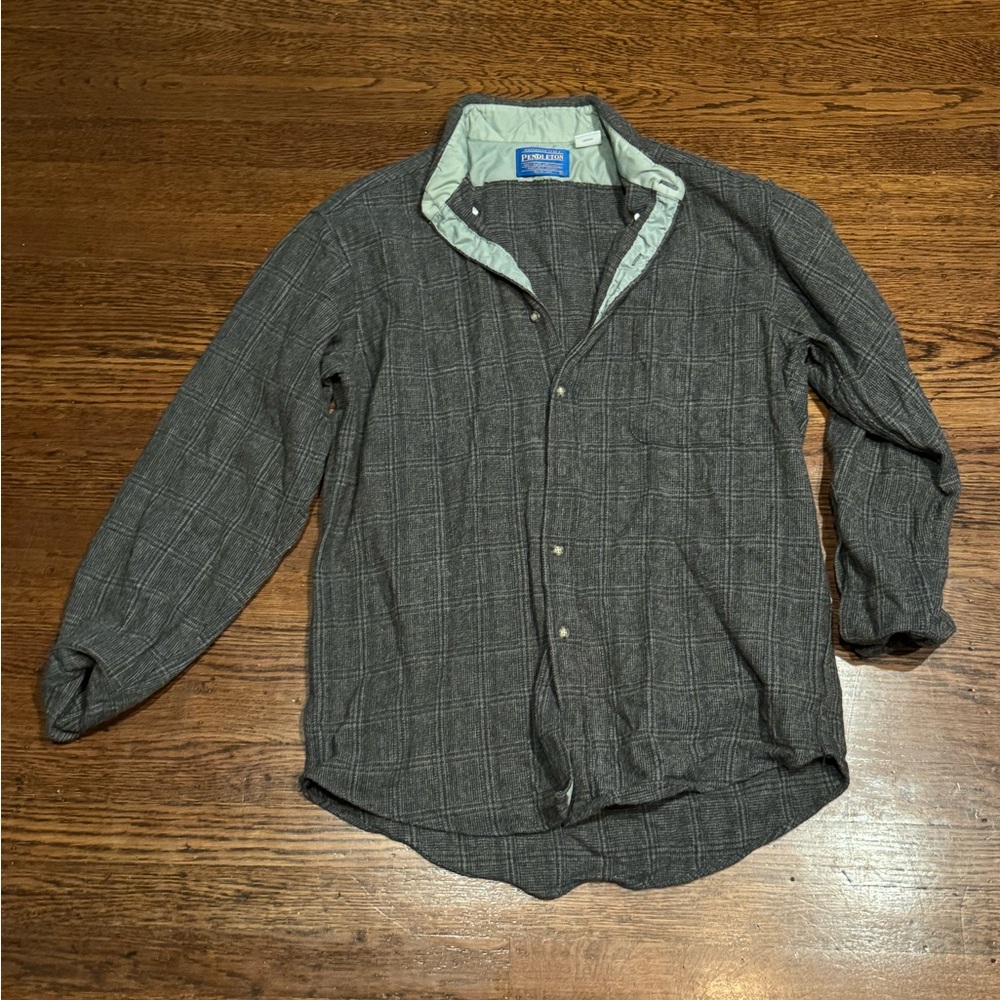 Pendleton Men’s Flannel Wool Shirt M Made in USA